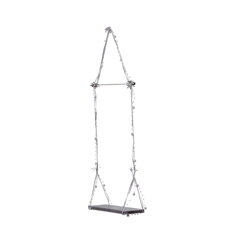 CX2381P Columpio Plata 18x7x54 Cm.