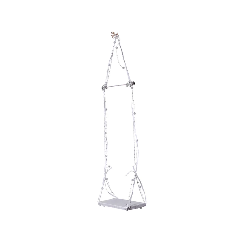 CX2381B Columpio Blanco 18x7x54 Cm.