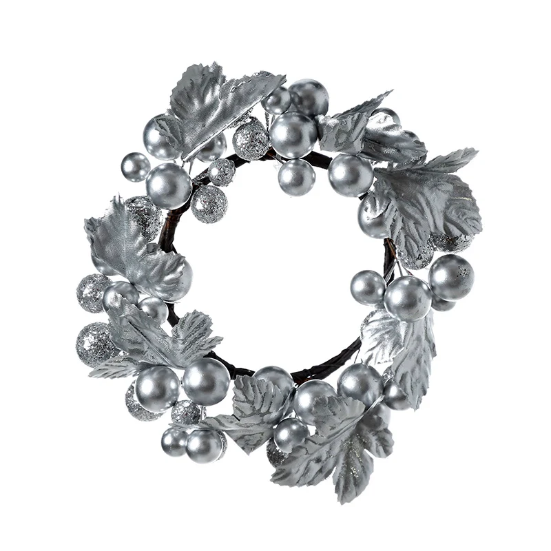 SHA543 Corona Frutos Plata 14 Cm.