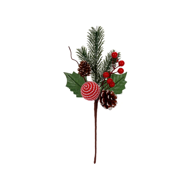 Art.12859 Pick Piña/Cereza/Esfera/Caramelo 30cm 1pz