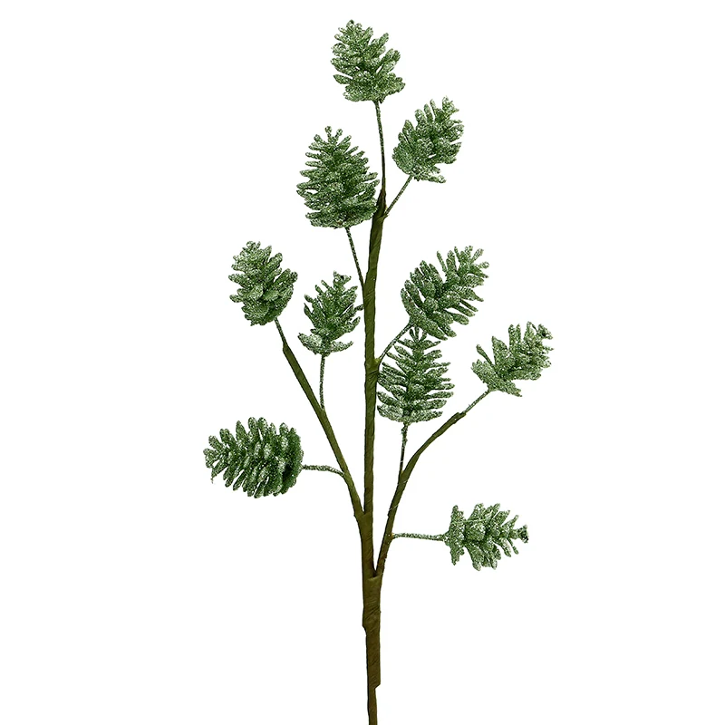 XH929V Ramas Piñitas Verde Frost 51Cm.