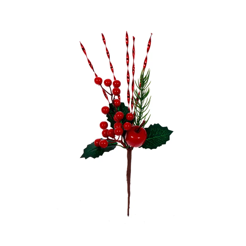 Art.12839 Pick Varas Brillantes/Cereza 30cm 1pz