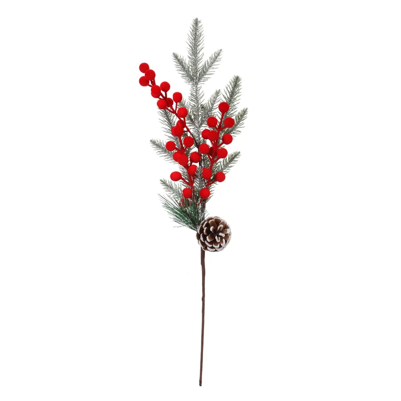 Art.12800 Vara Navidad Cereza/Piña/Pino 54cm 1pz