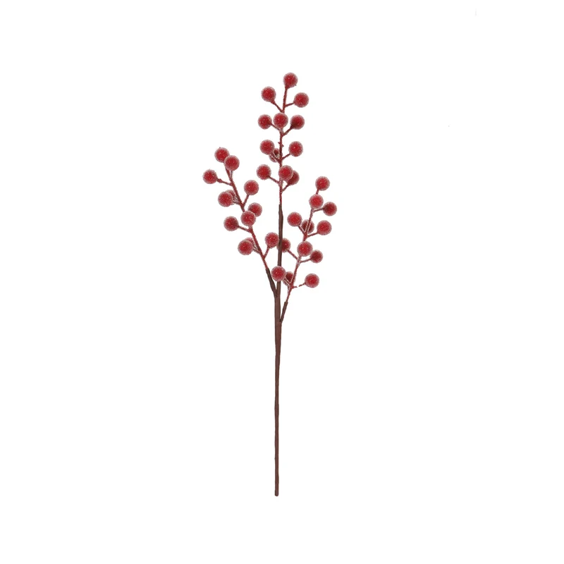 Art.12764 Vara Cerezas Nevadas 41cm 1pz