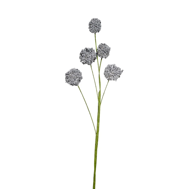 YD55GP Rama Diente De Leon Gris Perla 56 Cm.