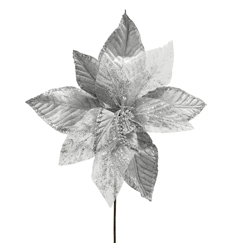 YS2246 Nochebuena Plata Con Frost 30(D)x60(A) Cm.