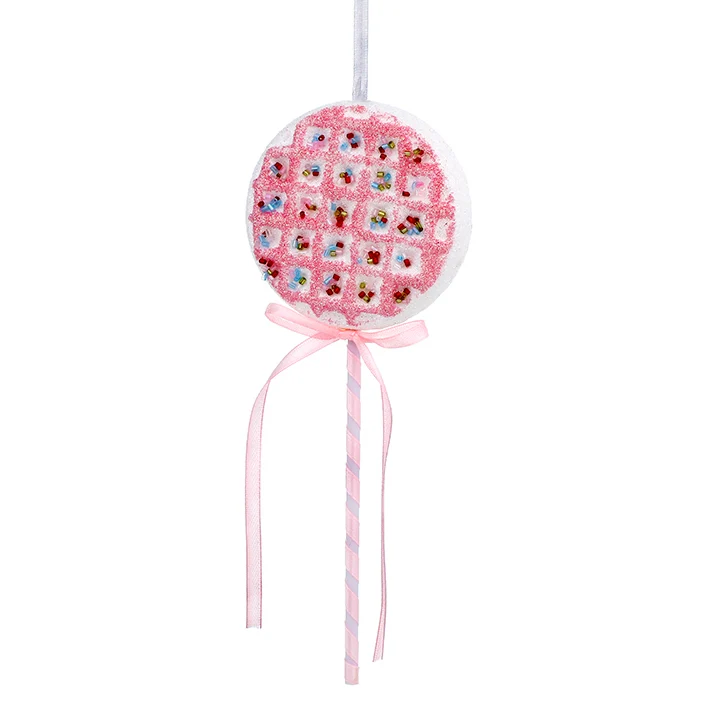 RJL258 Paleta Waffle Rosa Chica 22 Cm.