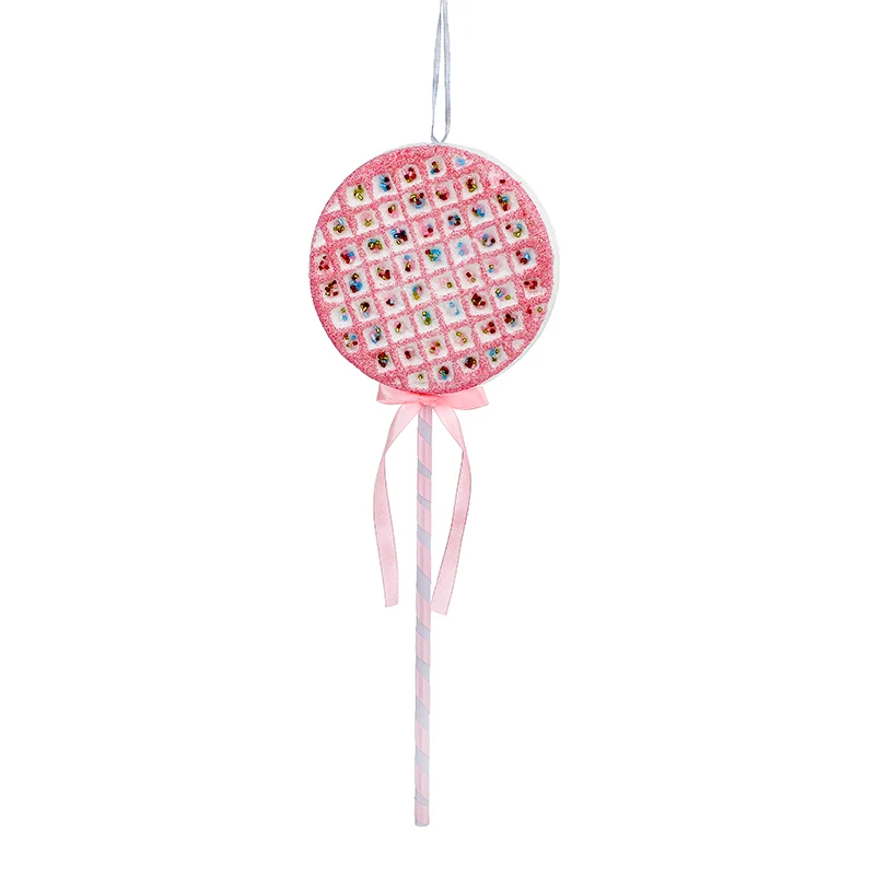 RJL248 Paleta Waffle Rosa Grande 38 Cm.