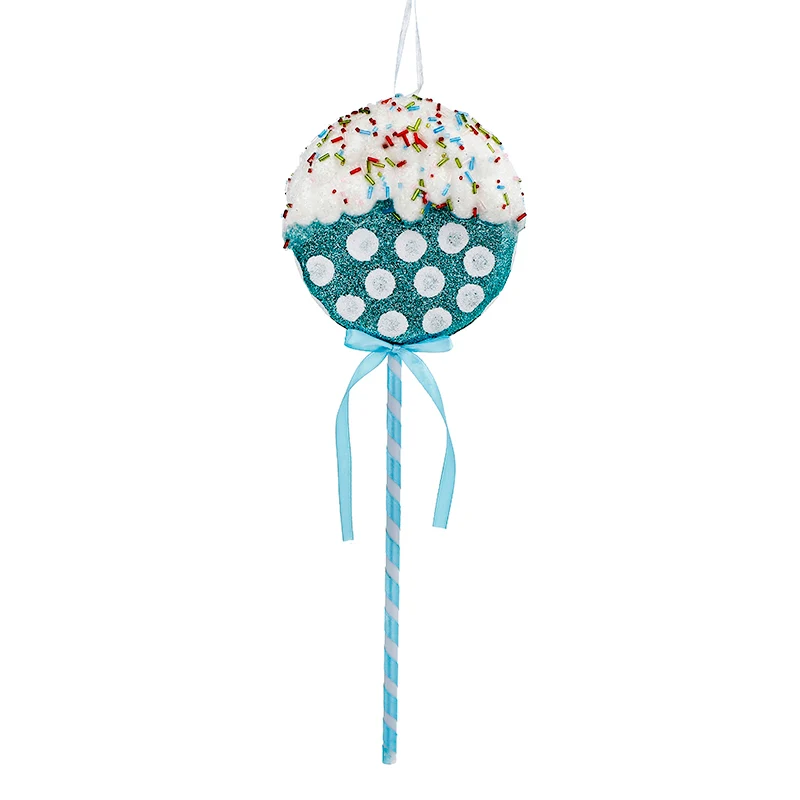 RJL245G Paleta Candy Azul Con Blanco Grande 38 Cm.