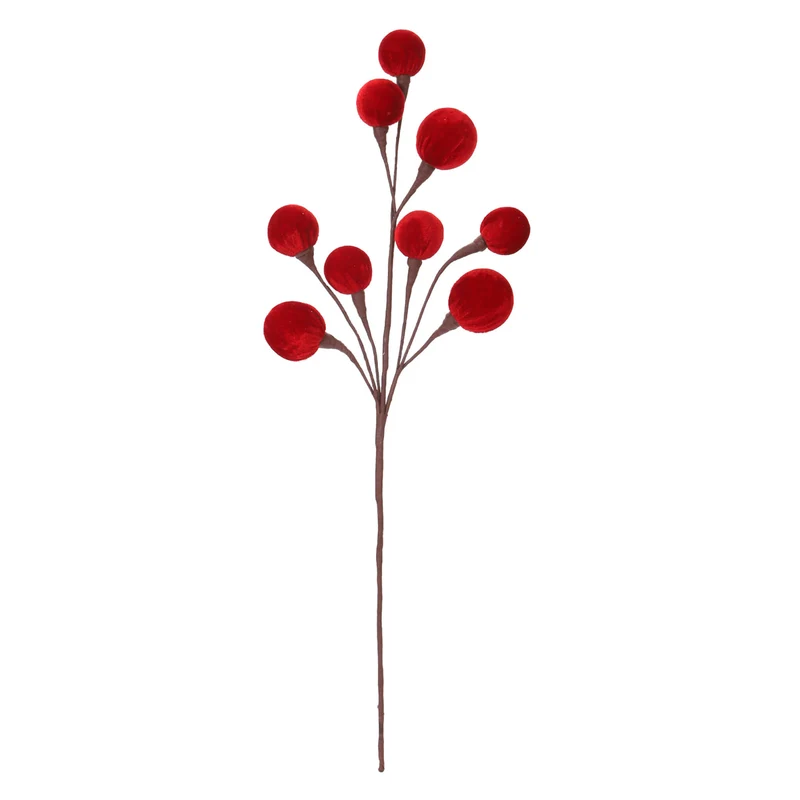 Art.12918 Vara Cerezas Terciopleo 61cm 1pz