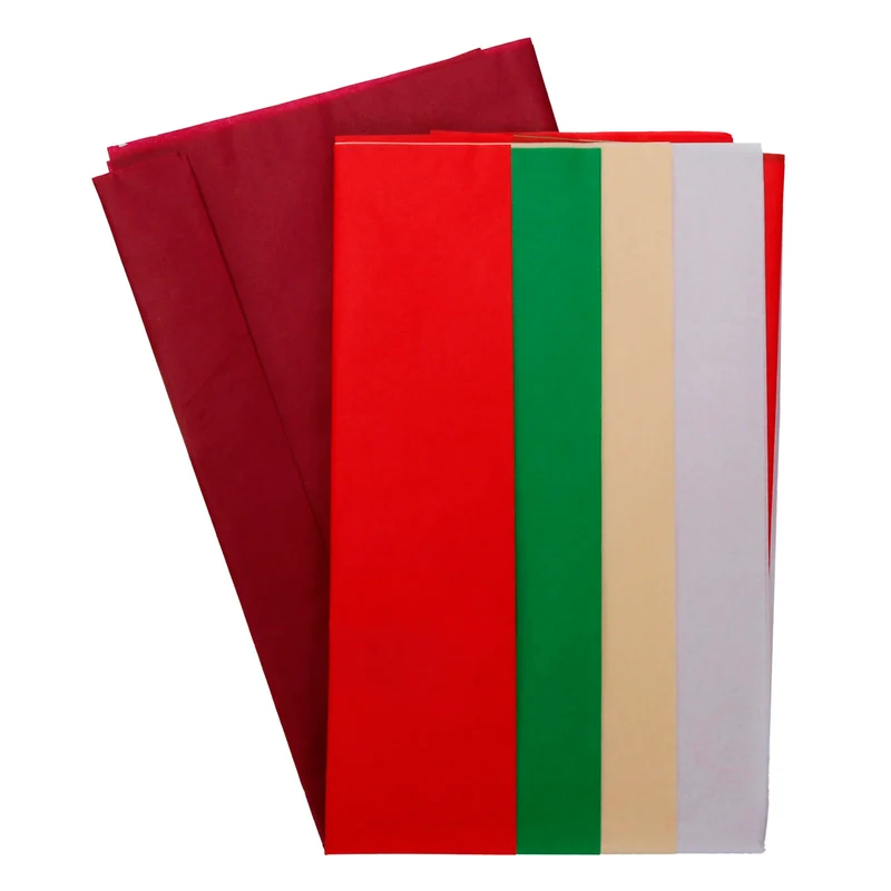 Art.12673 Papel China Navidad 50x70cm 10pz