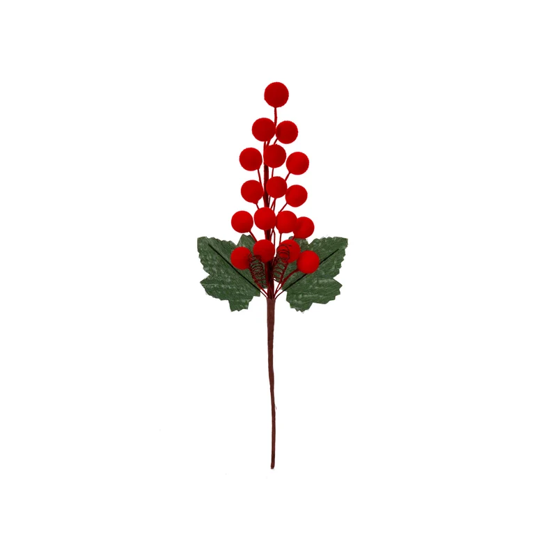 Art.12670 Pick Cerezas Aterciopelado 26cm 1pz