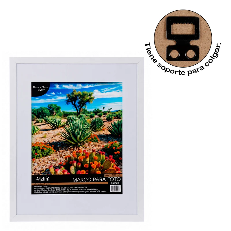 Art.13021 Marco para Foto 16x20in 1pz