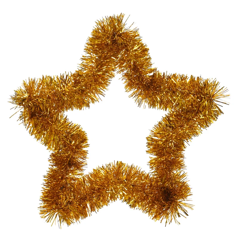 Art.12999 Estrella Escarchada 30x30cm 1pz