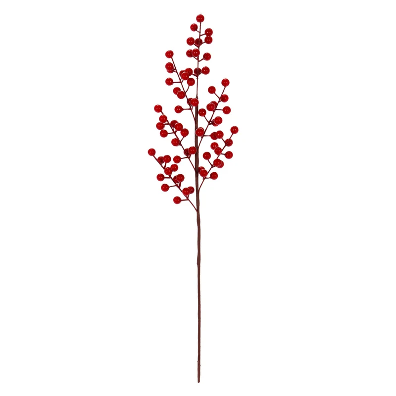 Art.12892 Vara Navidad Cerezas 60cm 1pz