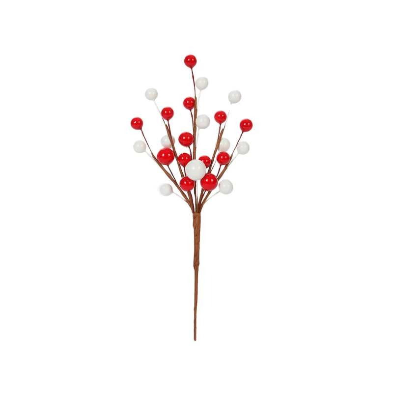 Art.12745 Vara Cerezas con 24 Cerezas 23cm 1pz