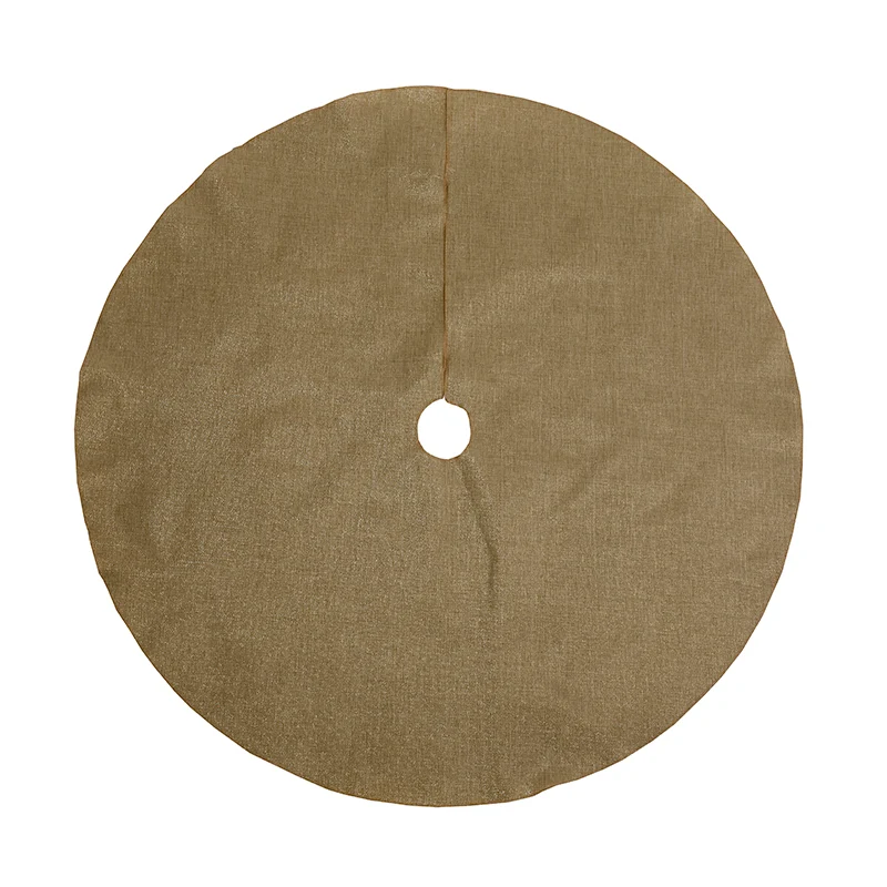 CR4040PPO Pie De Pino Diseño Lino Metálico Oro 120 Cm.