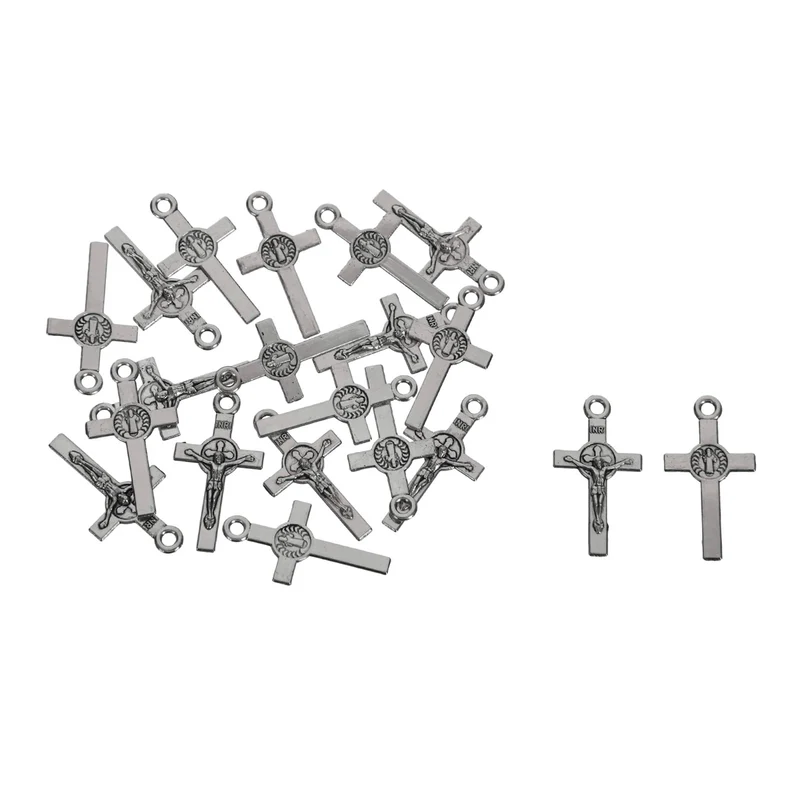 Art.12691 Dije Cruz 13x24mm 20pz