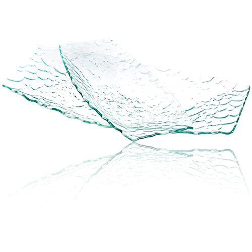 YQ1012 Centro Pebbles 38 cm. Transparente