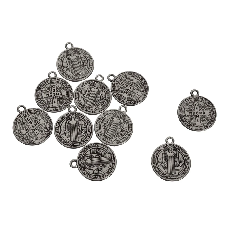 Art.12686 Medalla San Benito 20mm 10pz