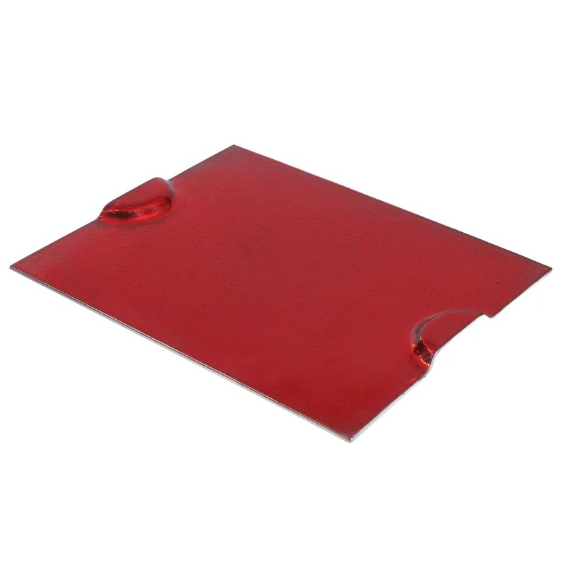 YQ9633R Charola Banquete Rojo 31(P)X40(L) Cm.
