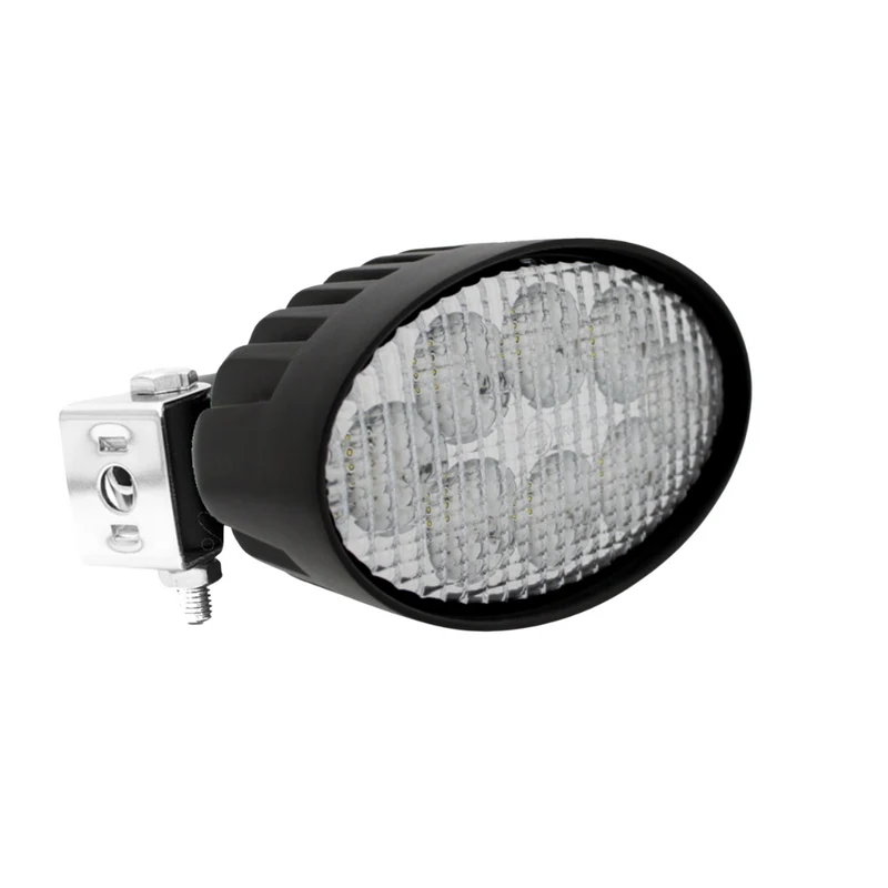 Luz de trabajo LED ovalada de montaje lateral de 40 W/4000 lúmenes