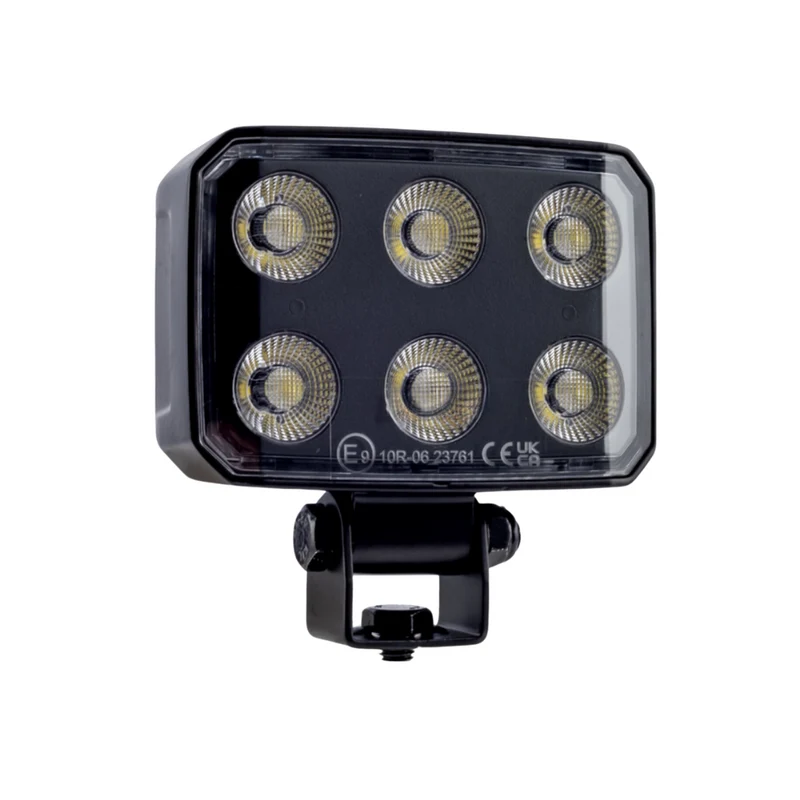 Luz de trabajo LED de aspecto oscuro con borde curvo / 40 W