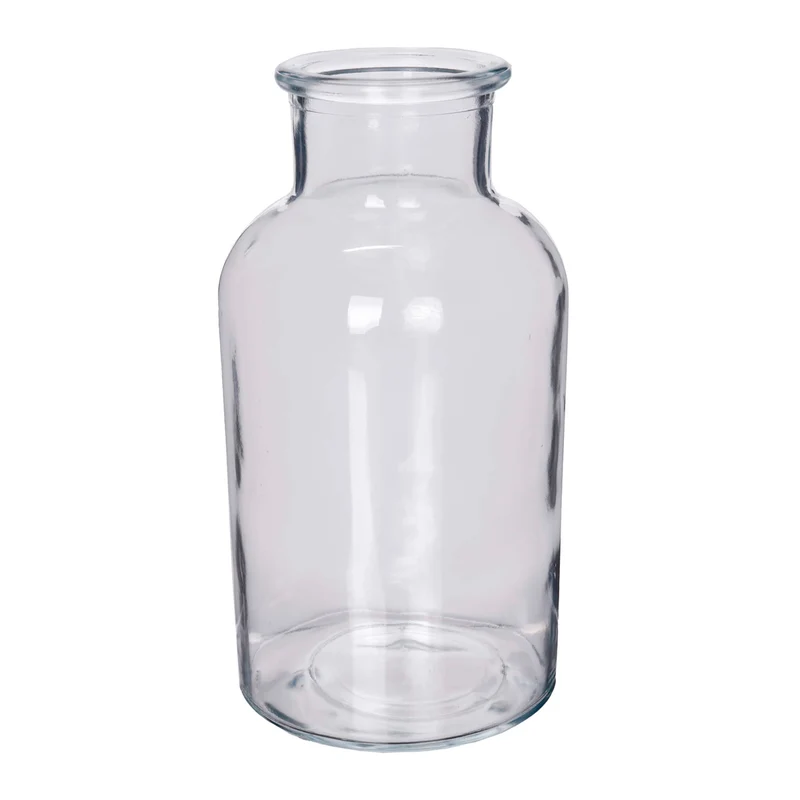 Art.12446 Florero Cristal 19.8x10cm 1pz