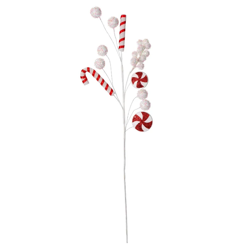 Art.4239 Vara Mix Caram/Esfera Nev 66cm