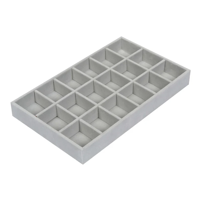 Art.11609 Organizador Joyería 18 divisiones 3x21x13cm 1pz