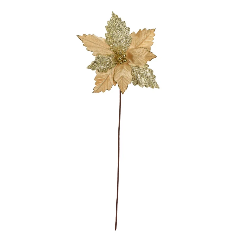 Art.11824 Nochebuena Diamantada 60cm 1pz