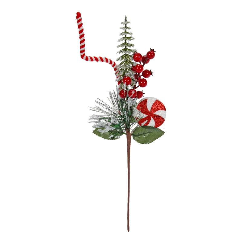 Art.11798 Pick Navidad Bastón Caramelo 41cm 1pz