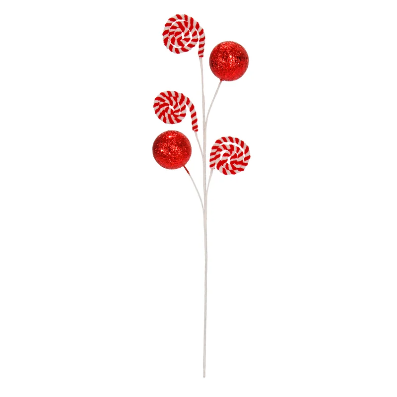 Art.11868 Pick Bastón Caramelo 61cm 1pz