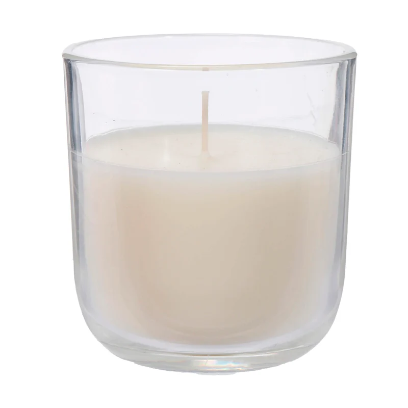 Art.12290 Vela con Vaso Cristal 10x9cm 1pz