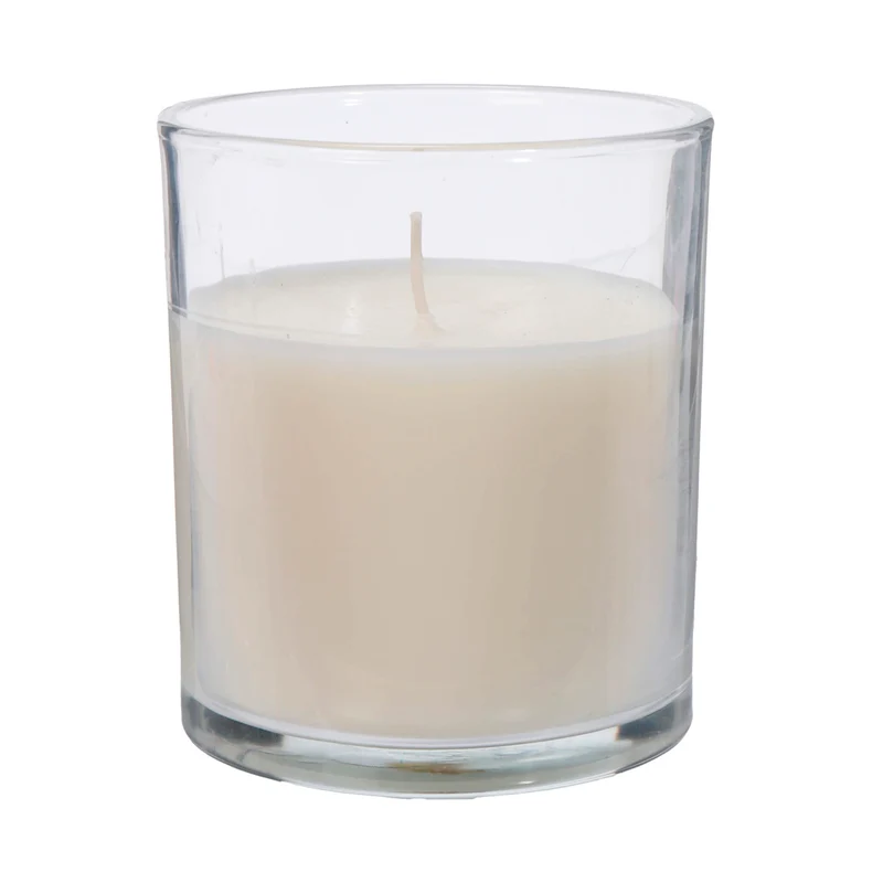 Art.12288 Vela con Vaso Cristal 10x9cm 1pz