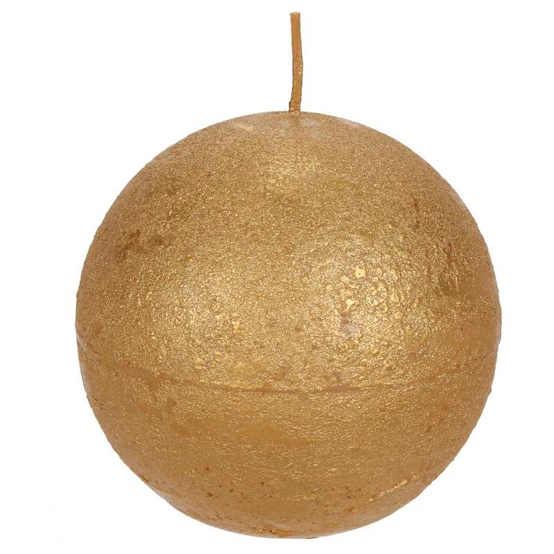 Art.9501 Vela Esfera Metálica 10x10cm 1pz