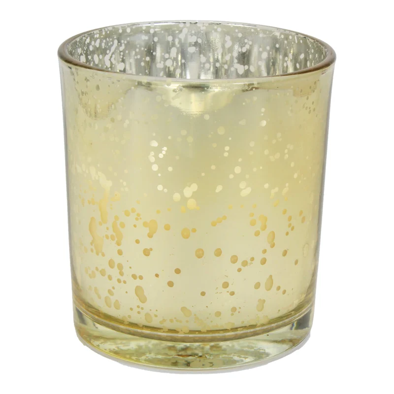 Art.9463 Vela con Vaso Color 8x7.3cm 1pz