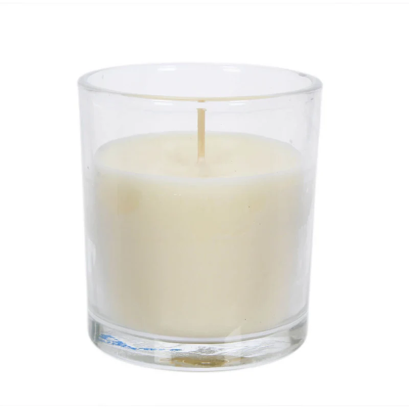 Art.9246 Vela con Vaso Cristal 9x8cm 1pz