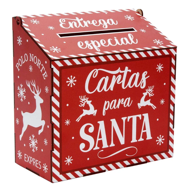 Art.10937 Buzón Santa 20x20x10cm 1pz