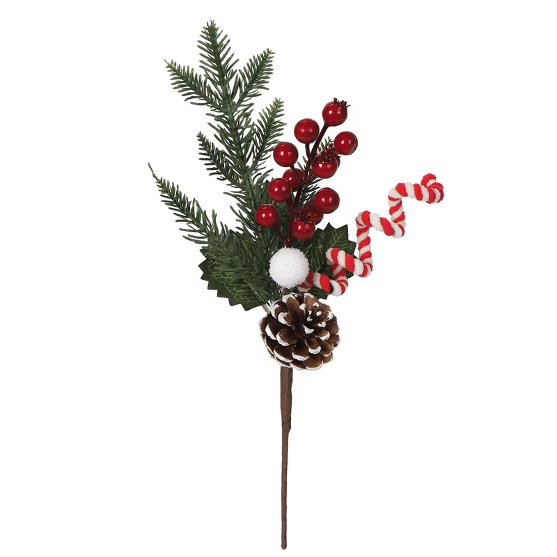 Art.4374 Pick Caramelo/Cerezas/Piña 34cm 1pz
