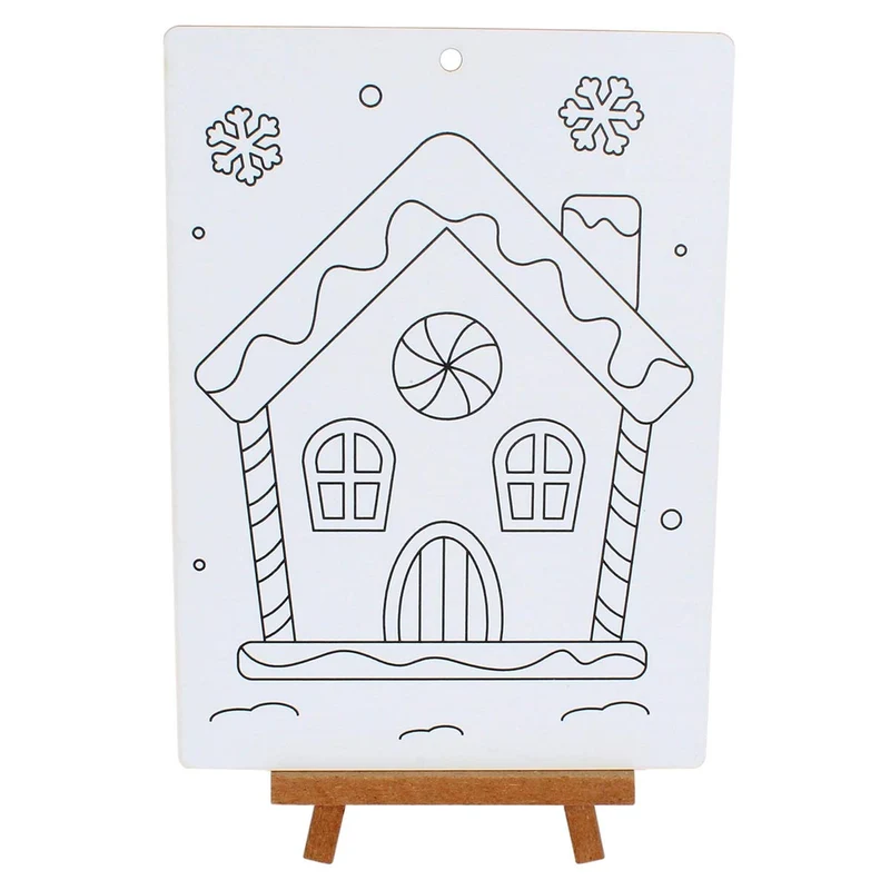 Art.10006 Lienzo/Diseño Con Atril 25x16cm 1pz