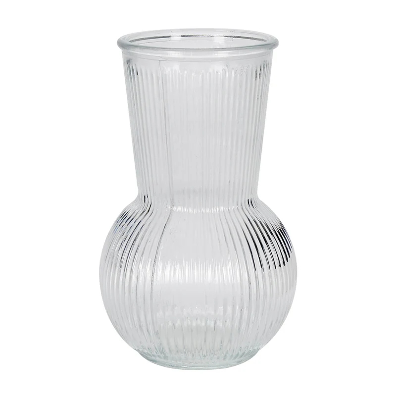 Art.11251 Florero De Cristal 17.5x11cm 1pz