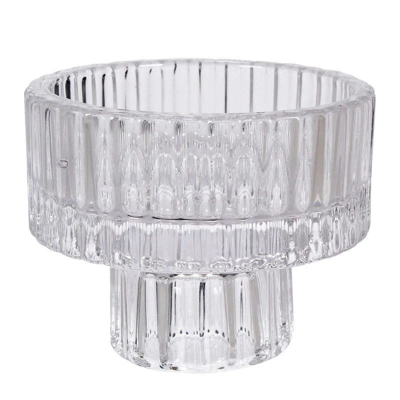 Art.11179 Portavela Cristal 5.2x6.4cm 1pz