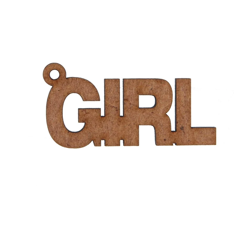 Art.6165 llavero Girl 2.5x5cm 2pz