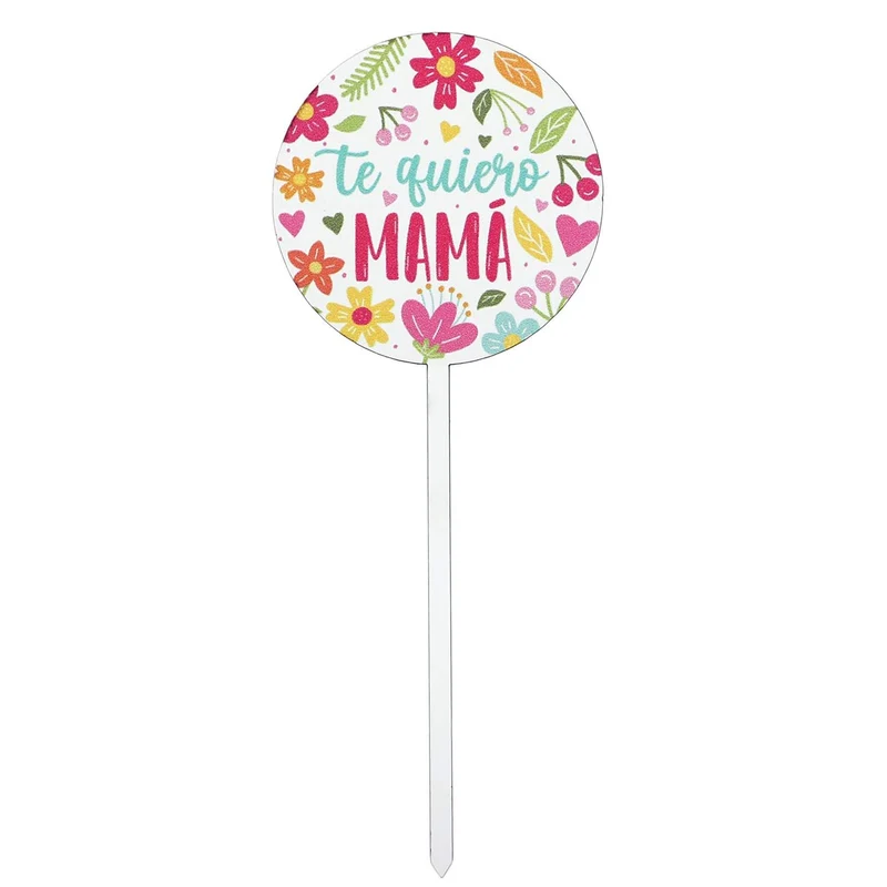 Art.3687 Pick Te Quiero Mamá 16.5x6.5cm 1pz