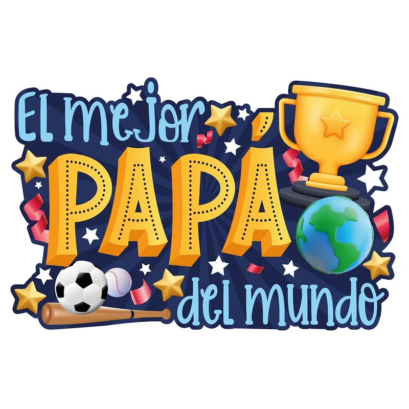 Art.3844 Letrero Papá 45x69cm 1pz