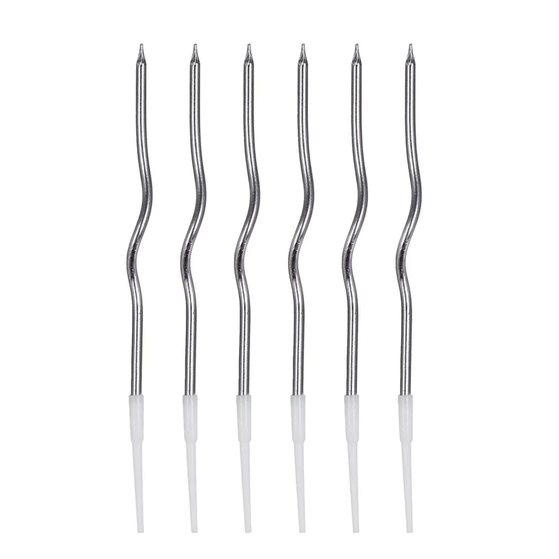 Art.2869 Vela Ondulada 15cm 6pz