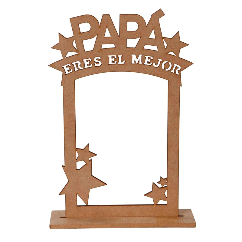 Art.2782 Marco Papá Estrellas 22.5x15x4cm 1pz