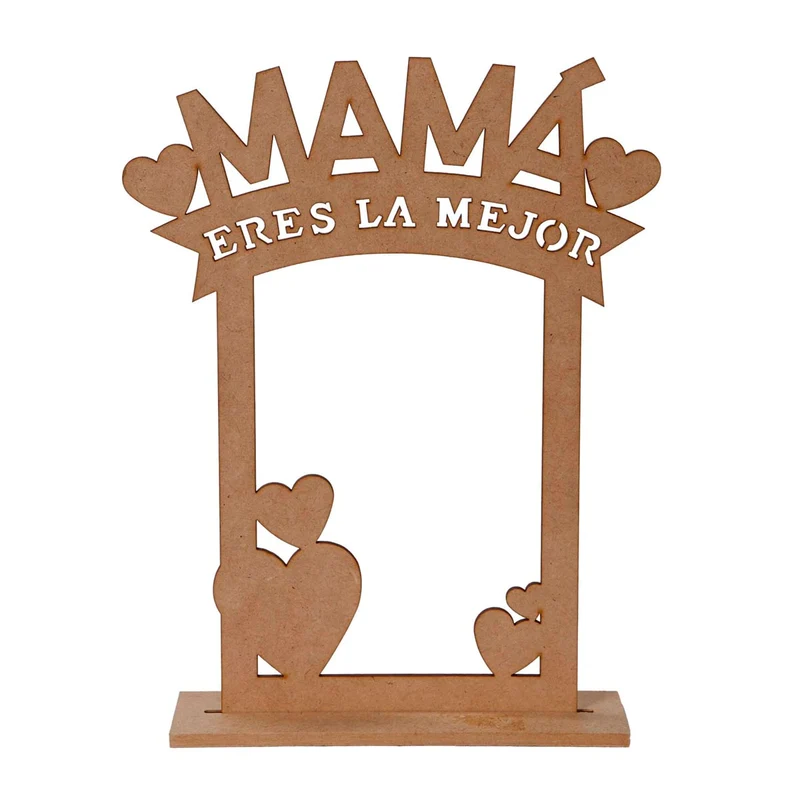 Art.2778 Marco Mamá Corazones 22.5x17.5x4cm 1pz