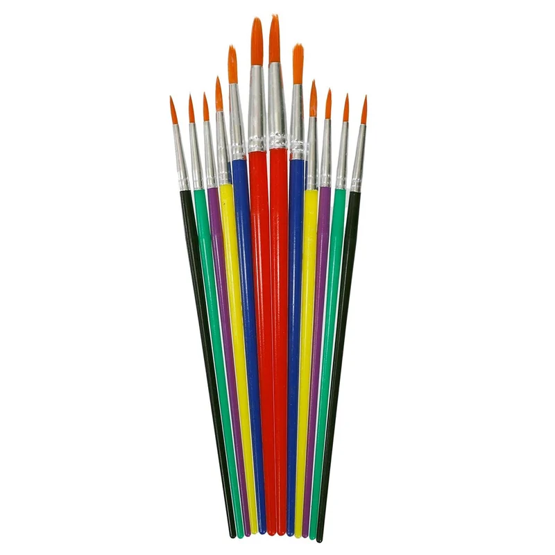 Art.2692 Juego De Pinceles Diferentes Medidas 12pz